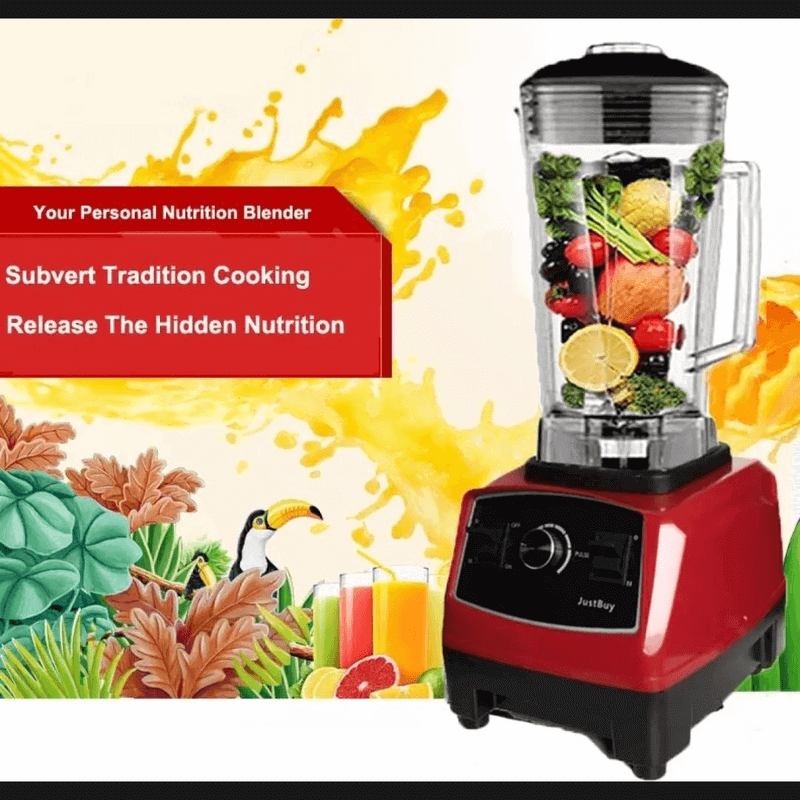 Silver Crest SC-1589 2 in 1 High Power Blender 4500W – Multi-Function Grinder & Smoothie Maker