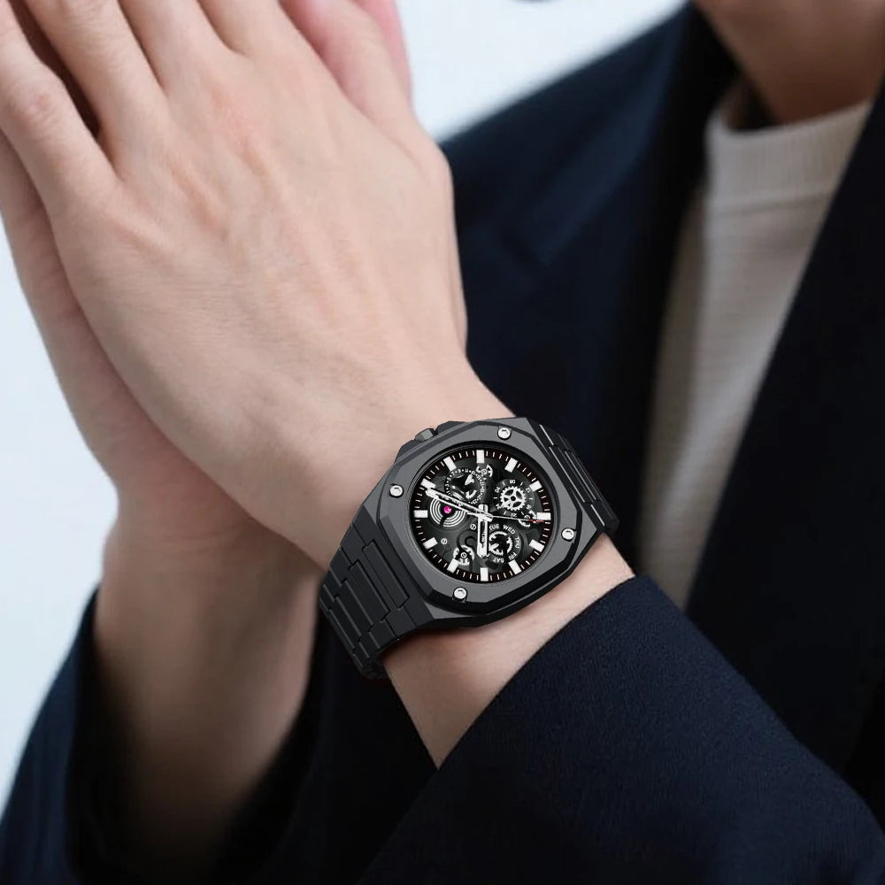 Premium Black StainlessSteel for Mens