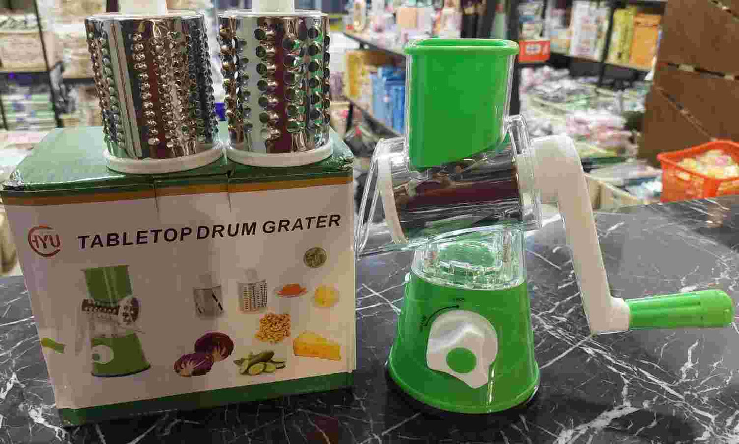Tabletop Drum Grater